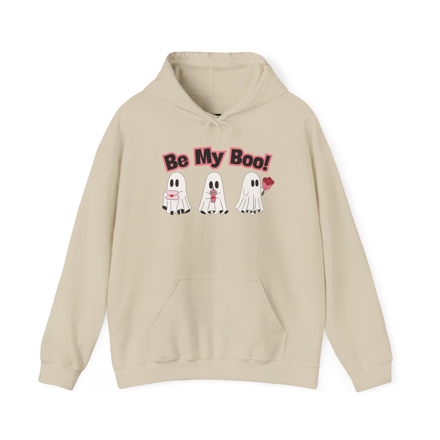 Be My Boo Graphic Hooded Sweatshirt