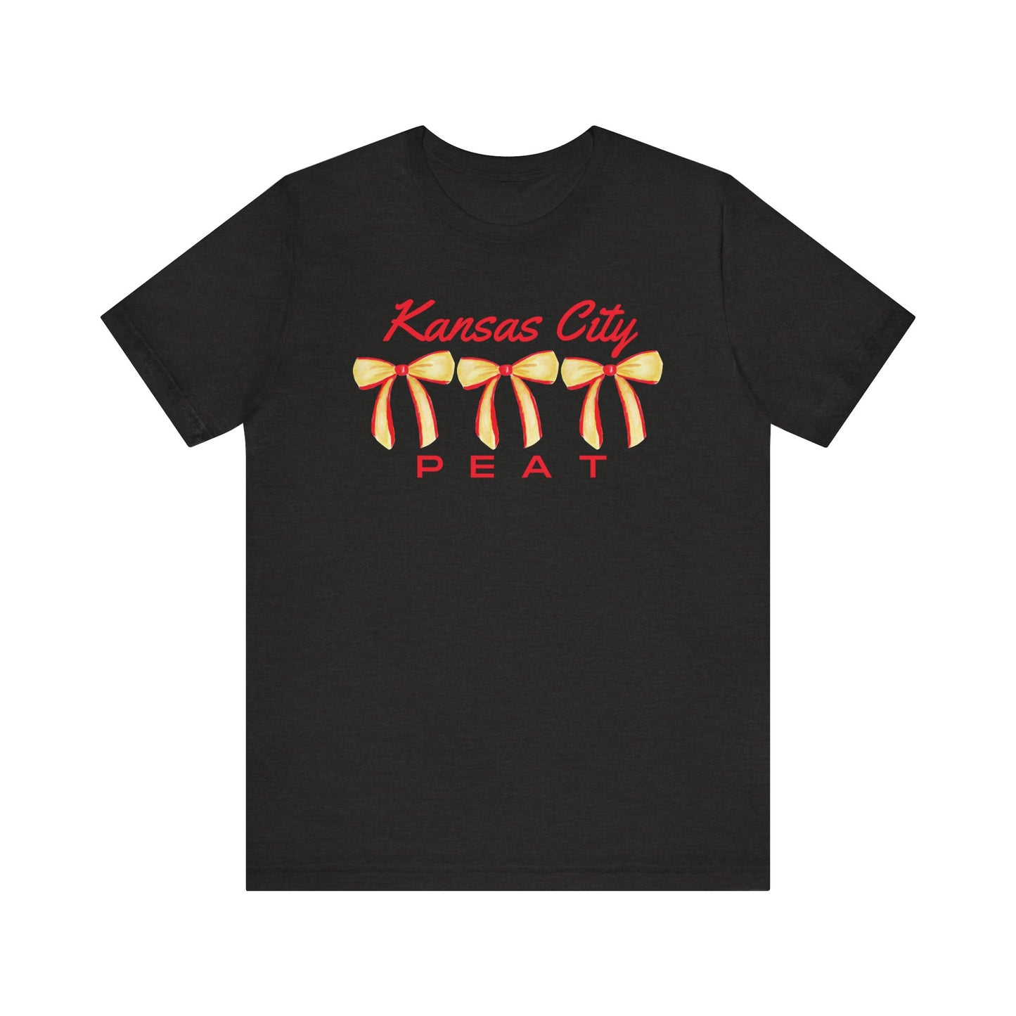 Kansas City Bow Trio Design Graphic T-Shirt