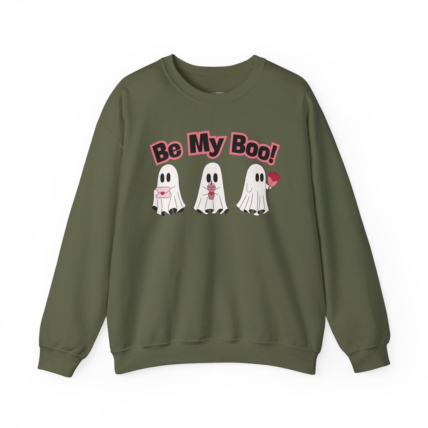 Be My Boo Graphic Crewneck Sweatshirt