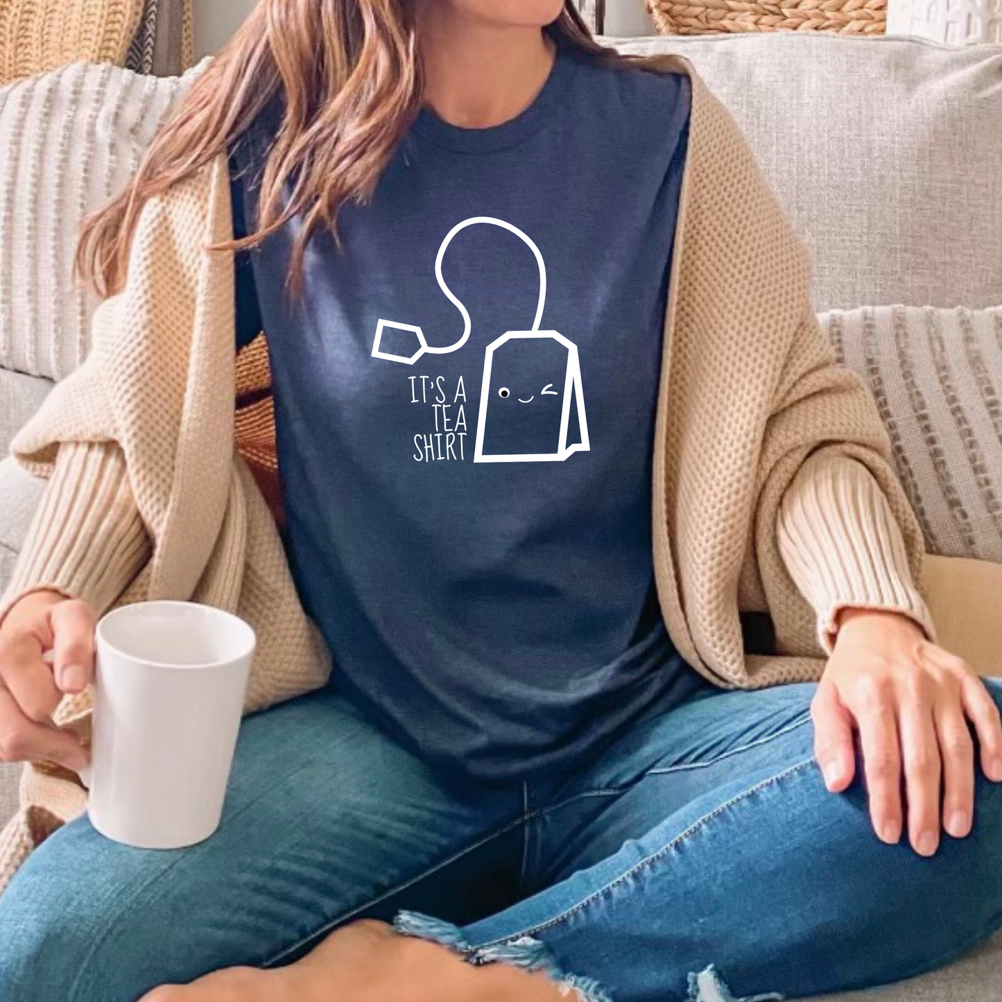 It’s A Tea Shirt T-Shirt, Festive Apparel, Gift