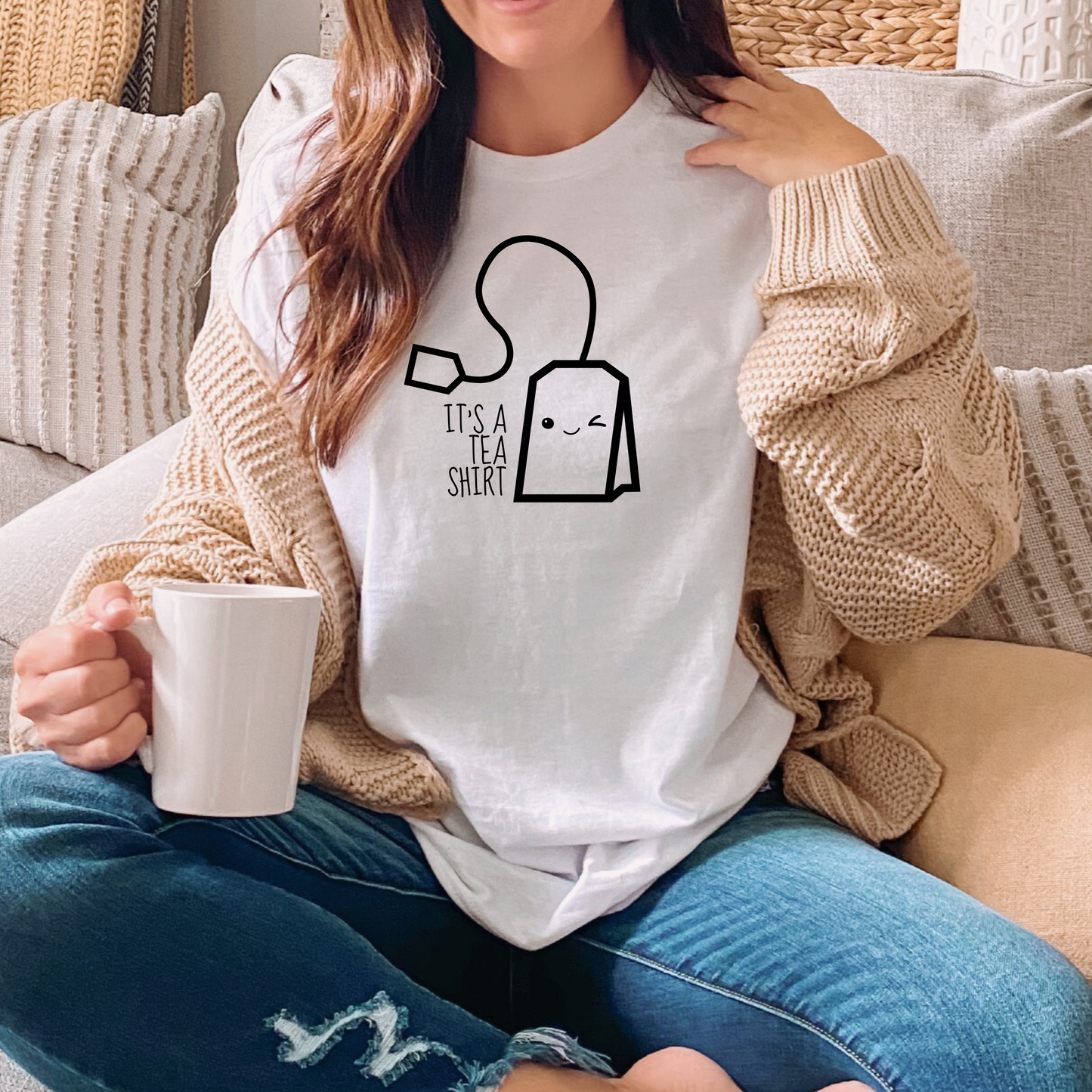 It’s A Tea Shirt T-Shirt, Festive Apparel, Gift