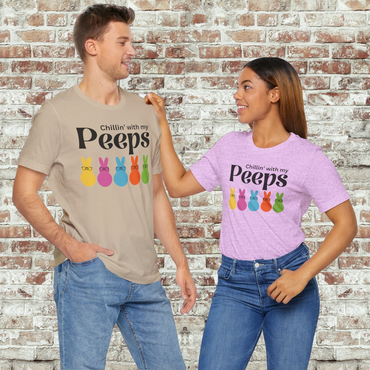 Chillin’ with my Peeps Short Sleeve T-shirt