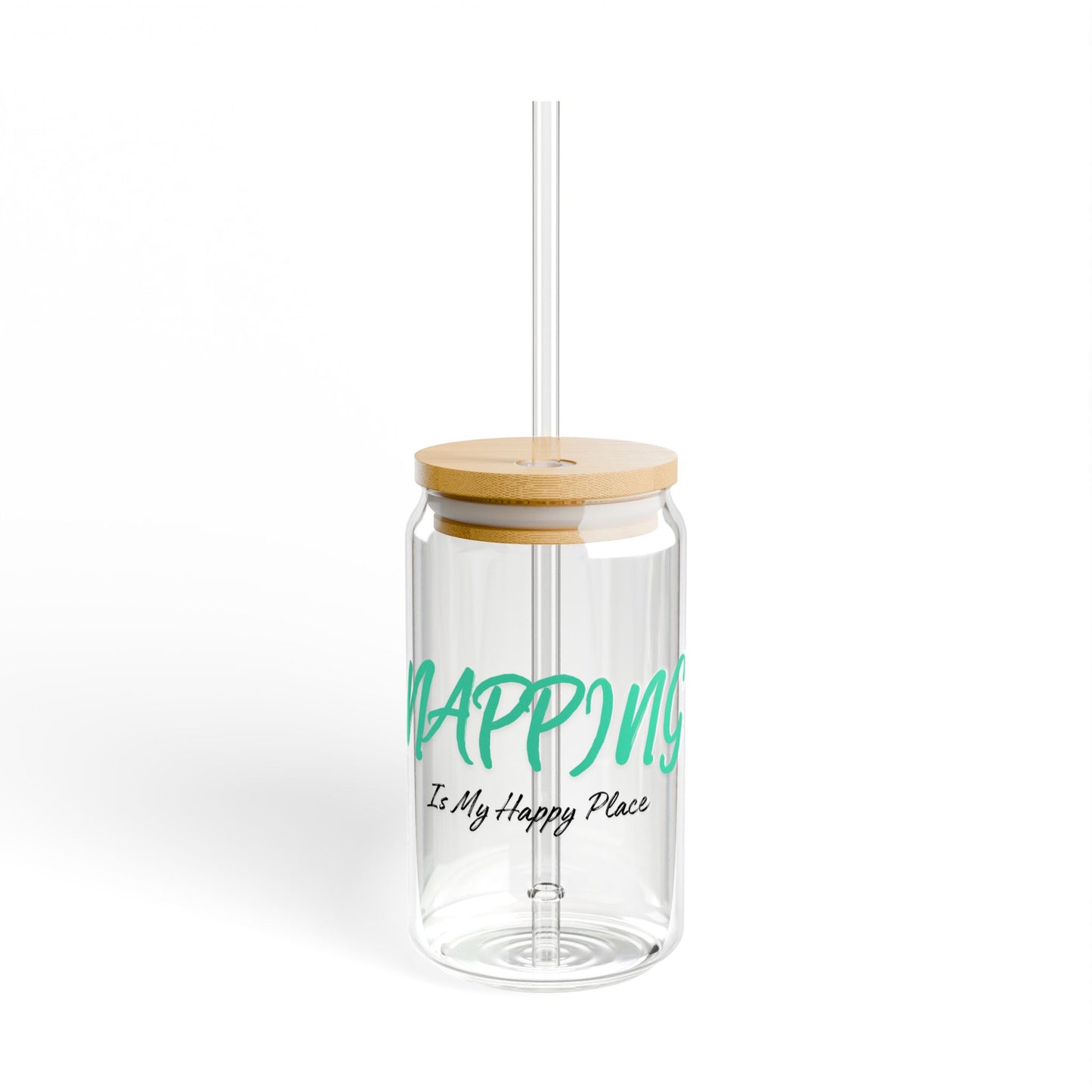 Napping Is My Happy Place My Napping Sipper Glass, 16oz