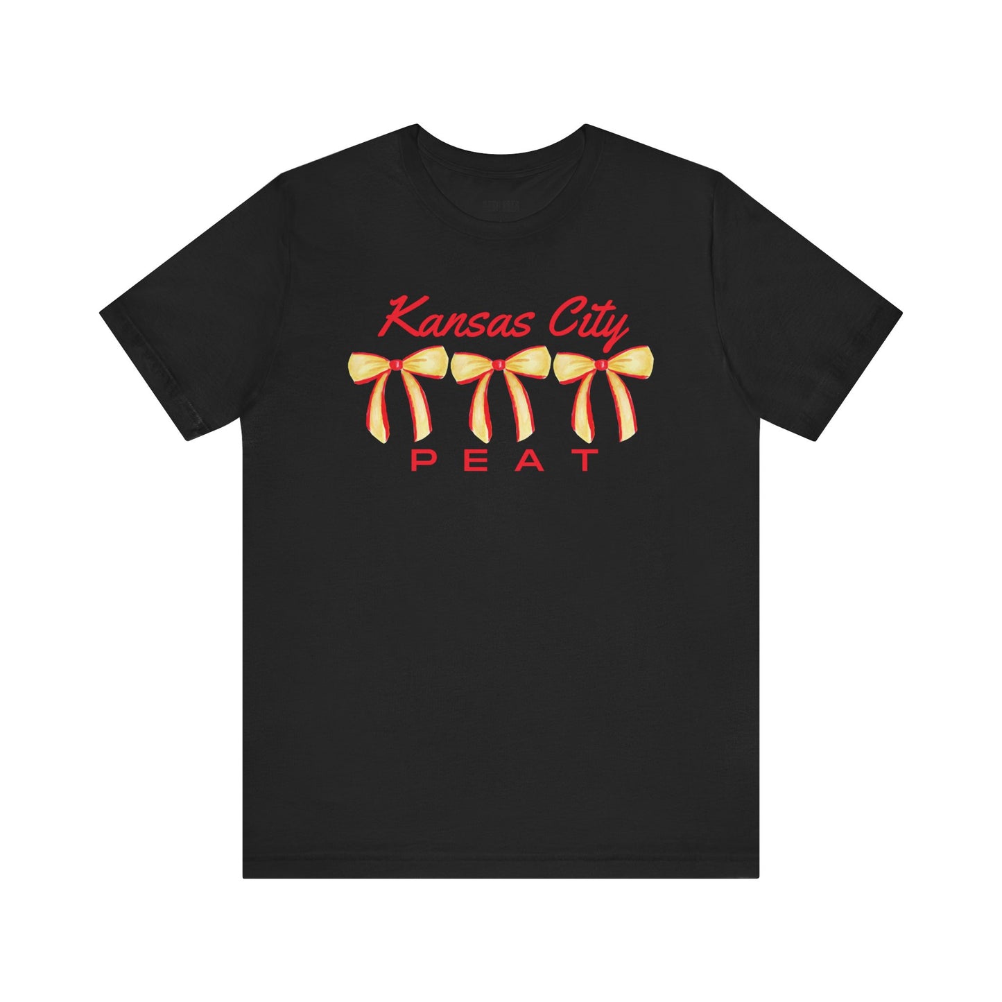 Kansas City Bow Trio Design Graphic T-Shirt
