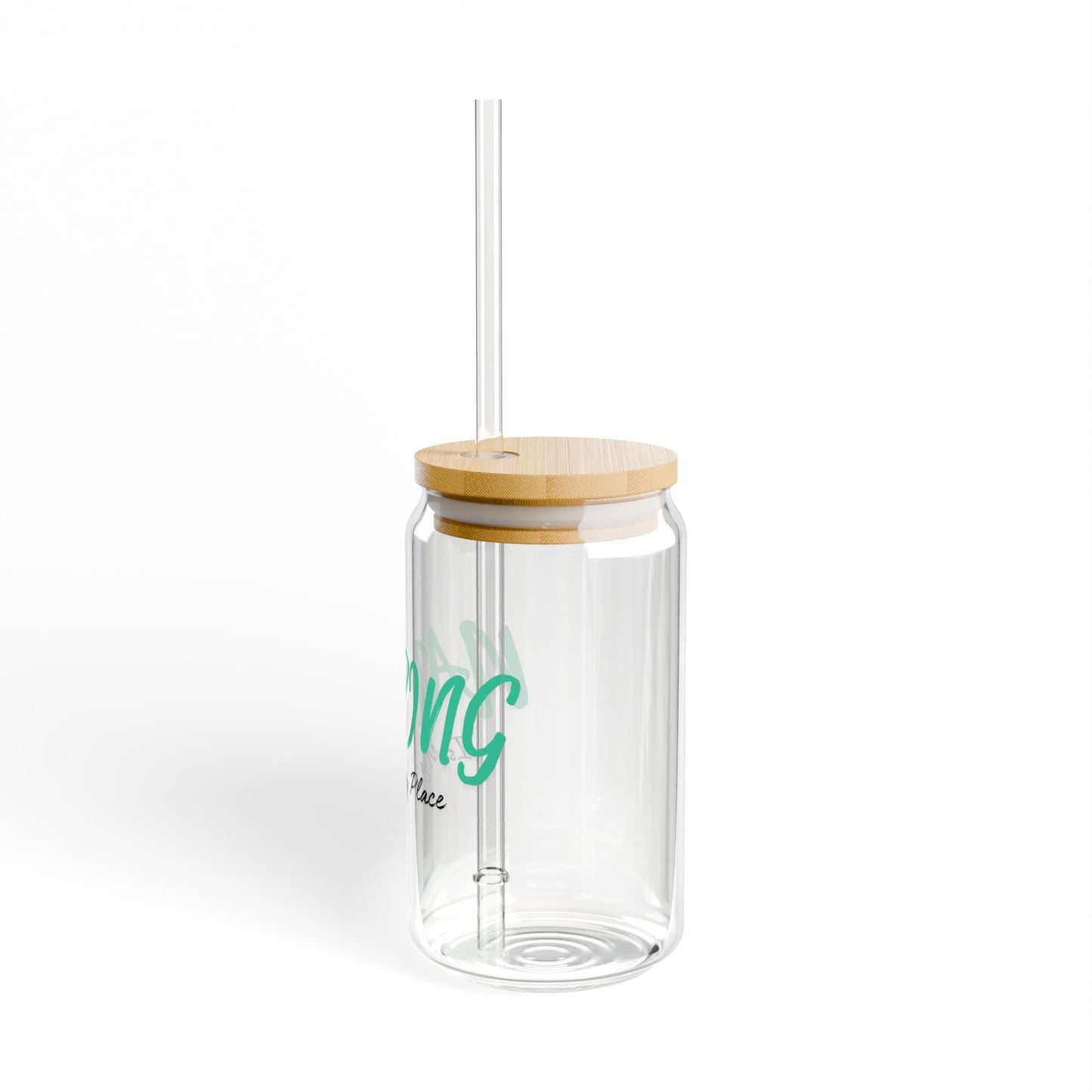 Napping Is My Happy Place My Napping Sipper Glass, 16oz