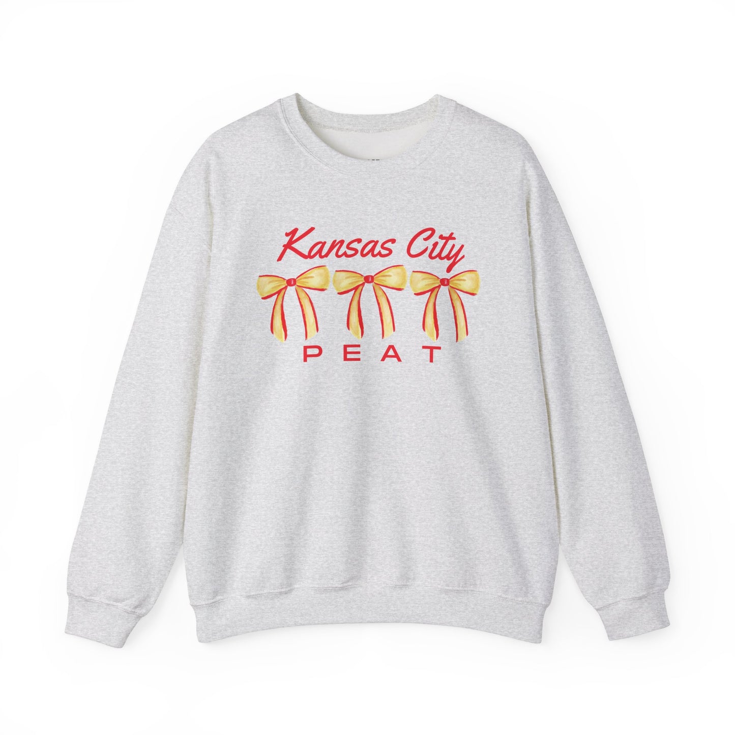 Kansas City Bow Trio Design Graphic Crewneck Sweatshirt