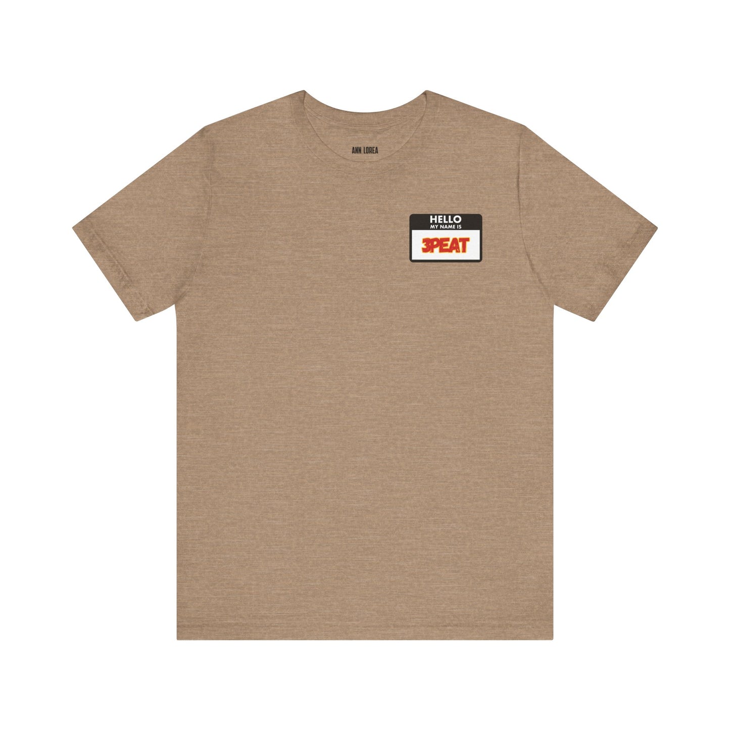 Hello My Name Is Repeat Graphic T-Shirt