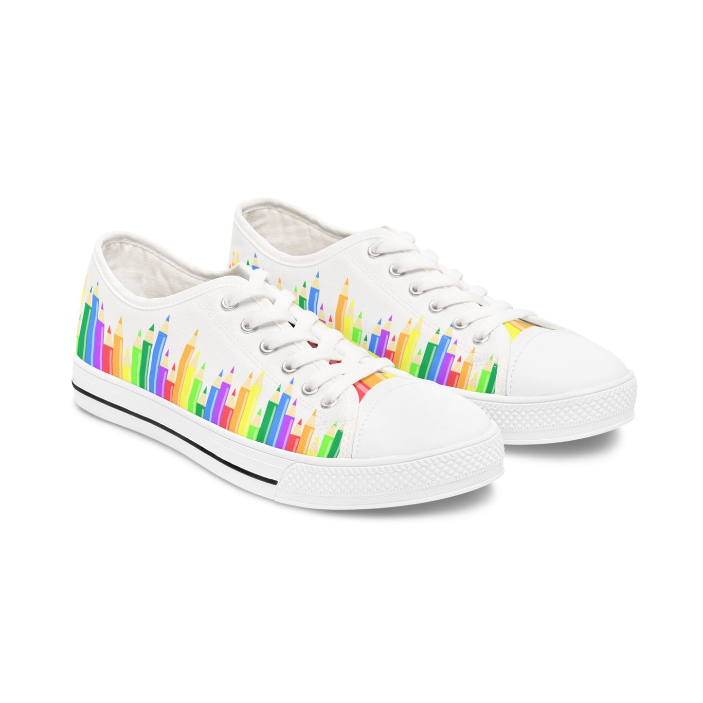 Colored Pencils Low Top Sneakers/Shoes