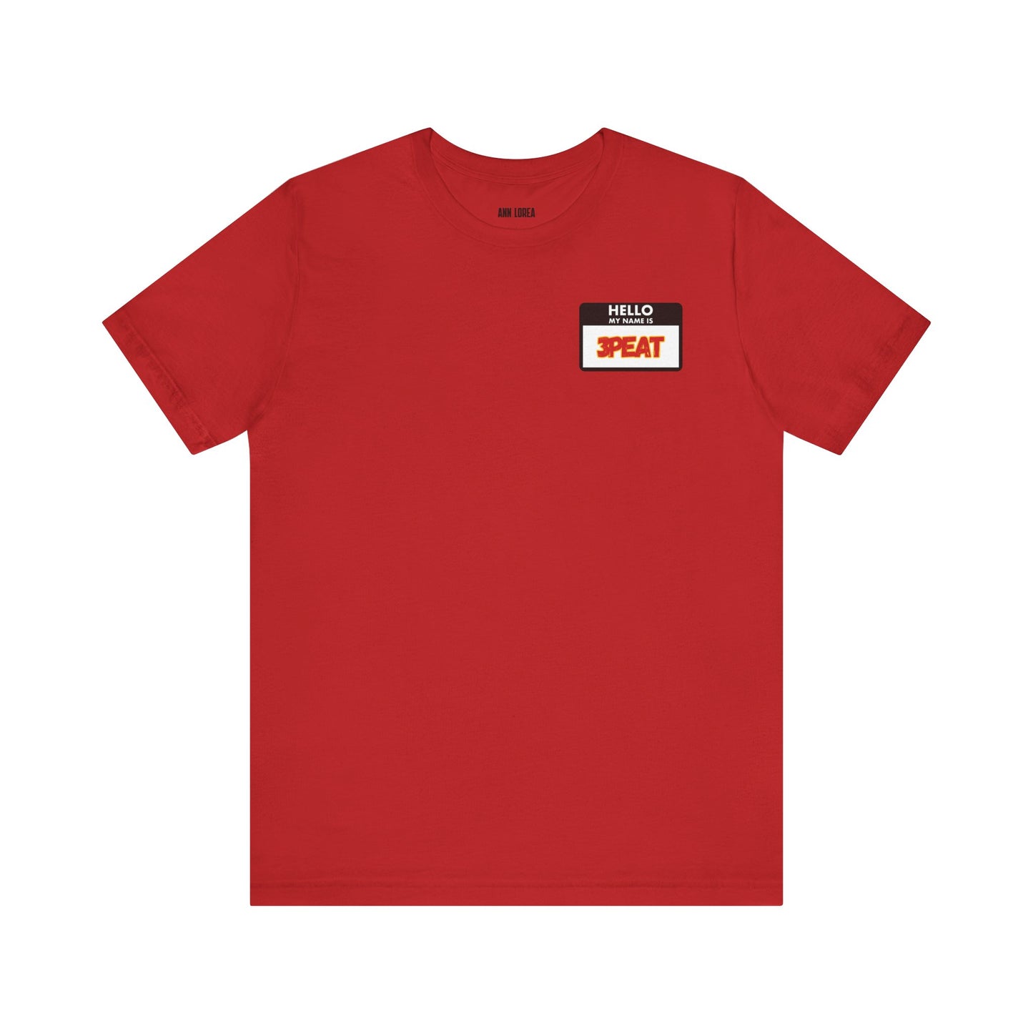 Hello My Name Is Repeat Graphic T-Shirt
