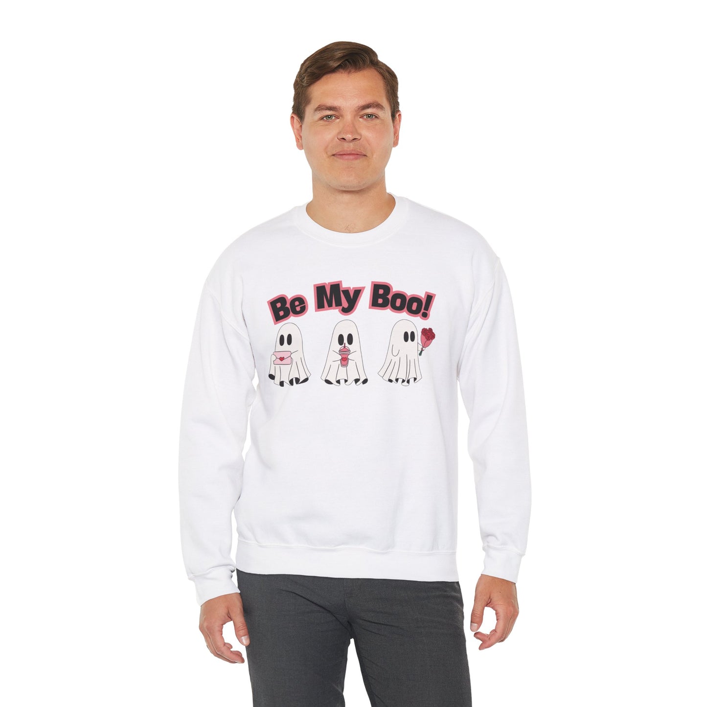 Be My Boo Graphic Crewneck Sweatshirt