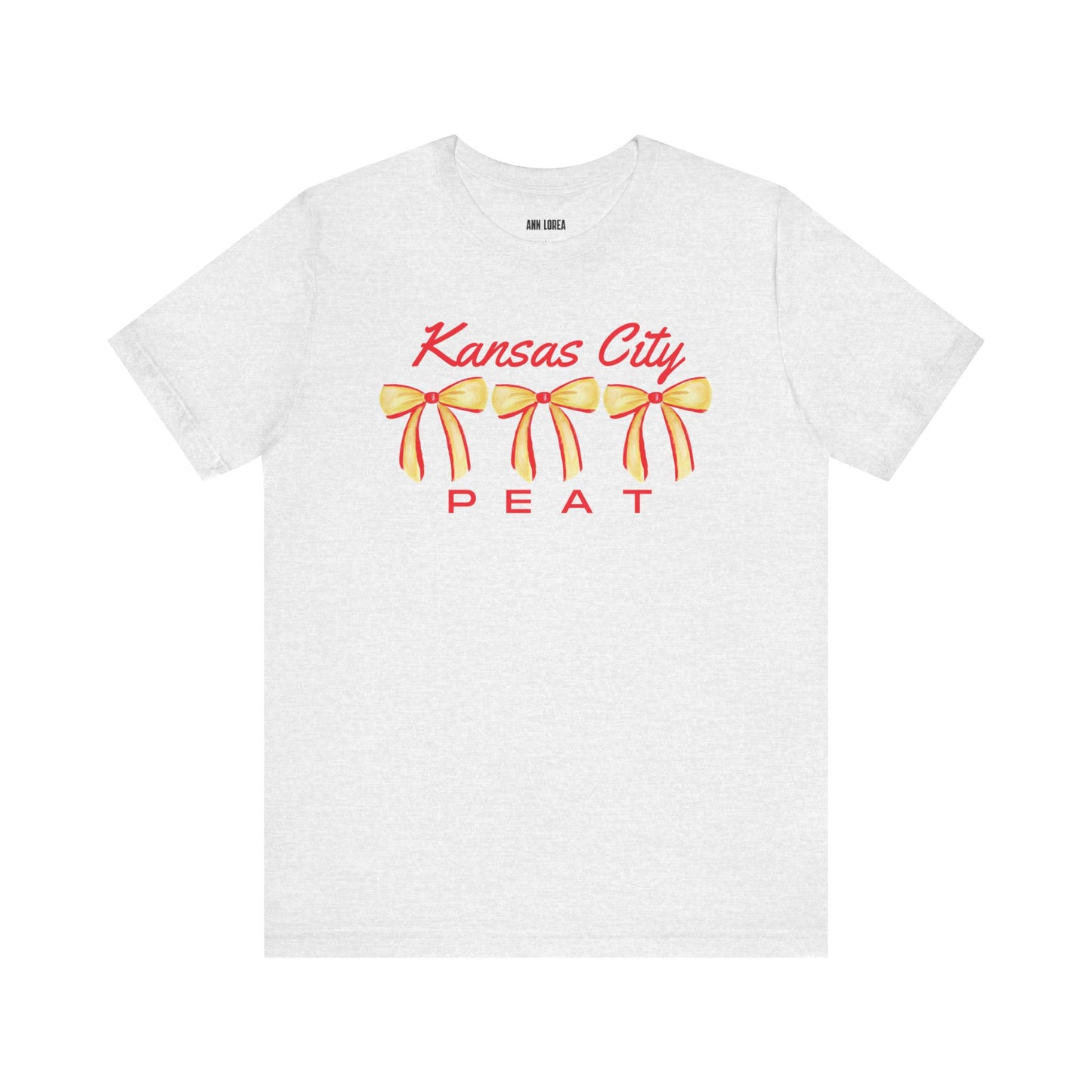 Kansas City Bow Trio Design Graphic T-Shirt