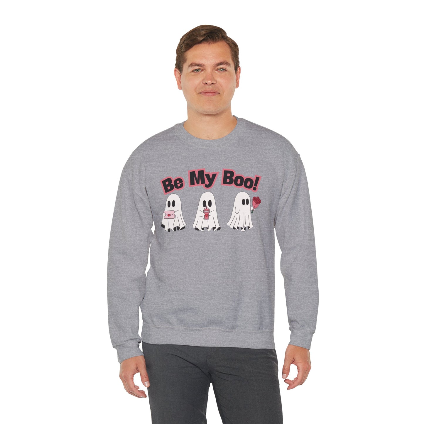 Be My Boo Graphic Crewneck Sweatshirt