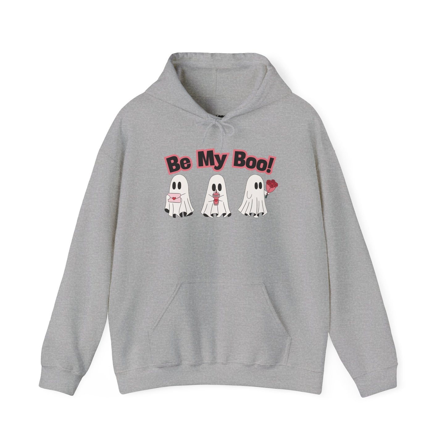 Be My Boo Graphic Hooded Sweatshirt