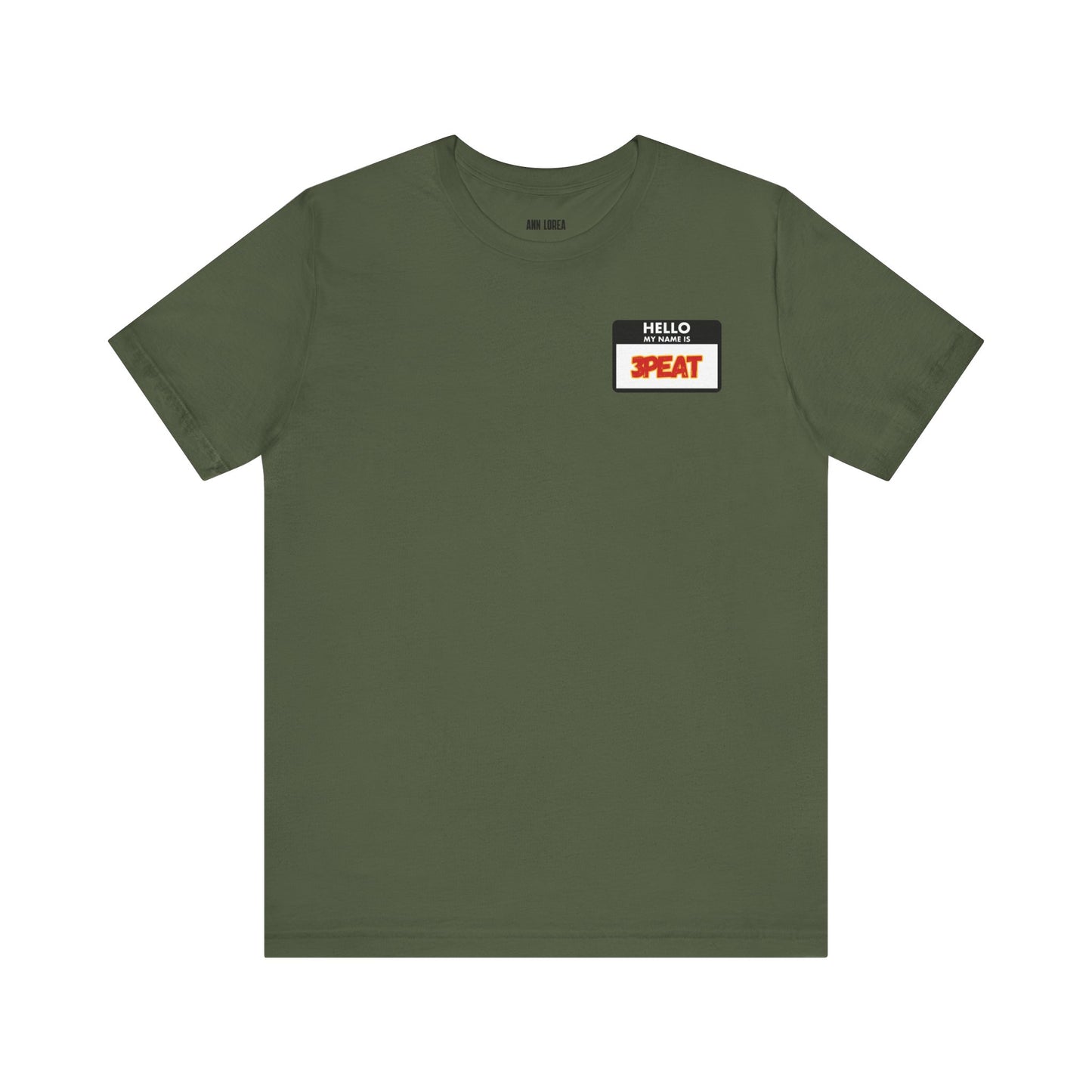 Hello My Name Is Repeat Graphic T-Shirt