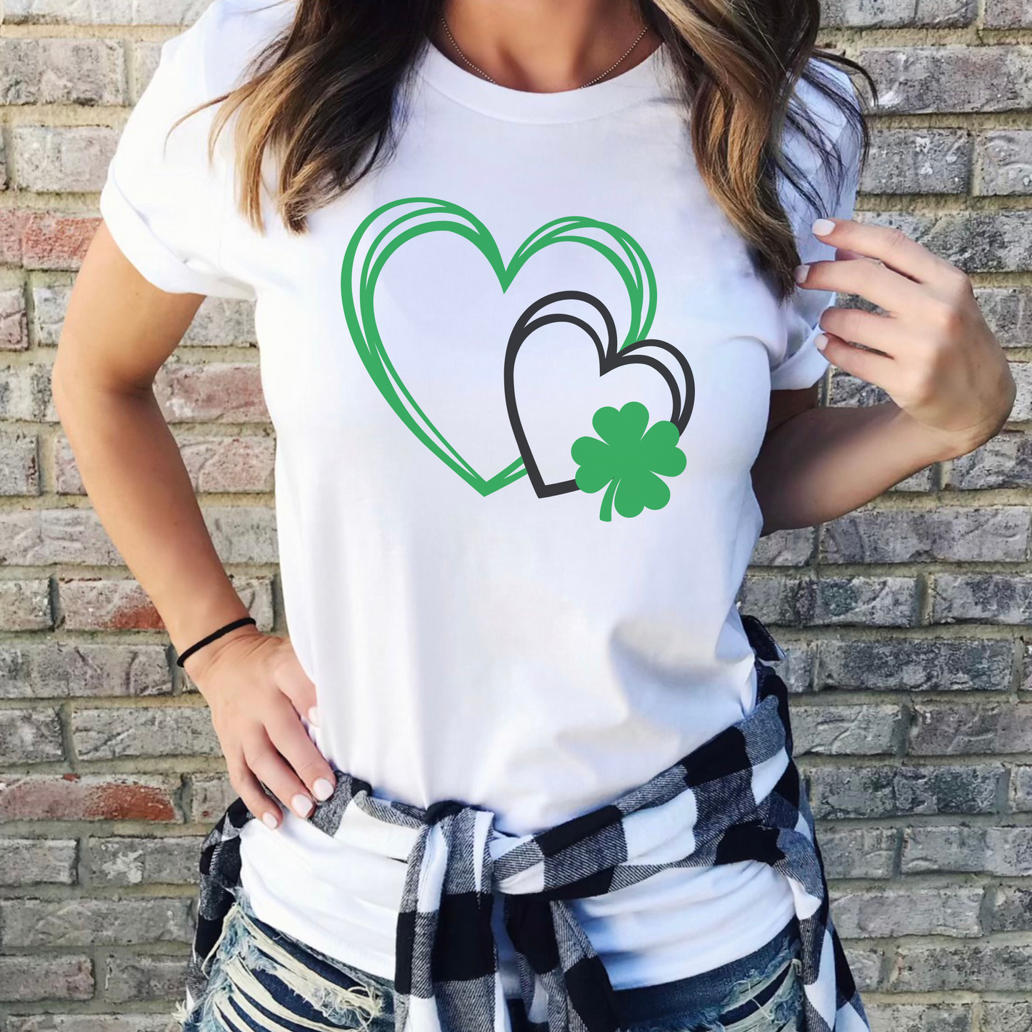 Festive Hearts w/a little Luck St. Patrick’s Day Apparel
