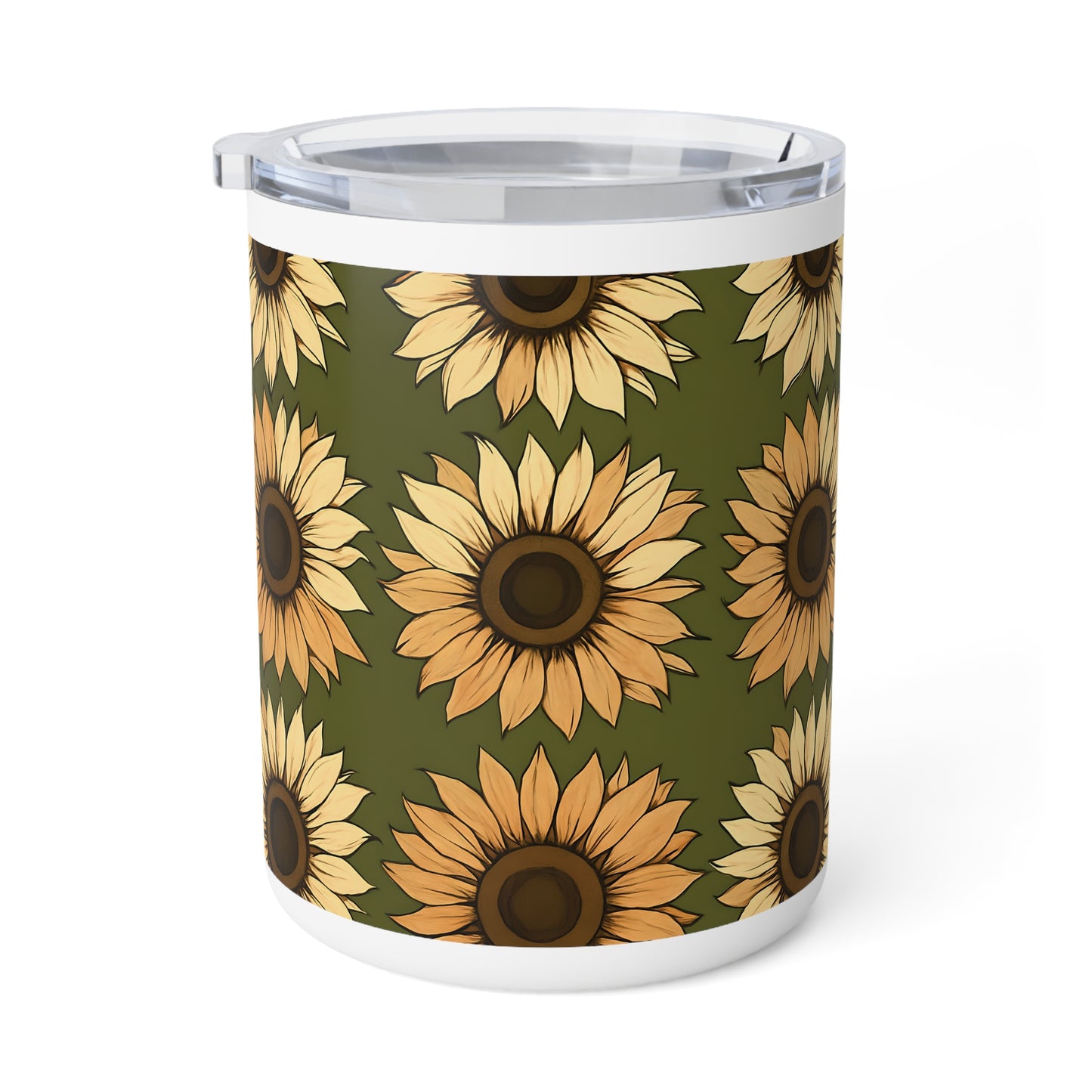 Sunflower Insulated Coffee Mug, 10oz