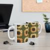 Sunflower All-Over Print Ceramic Mug (11oz, 15oz)